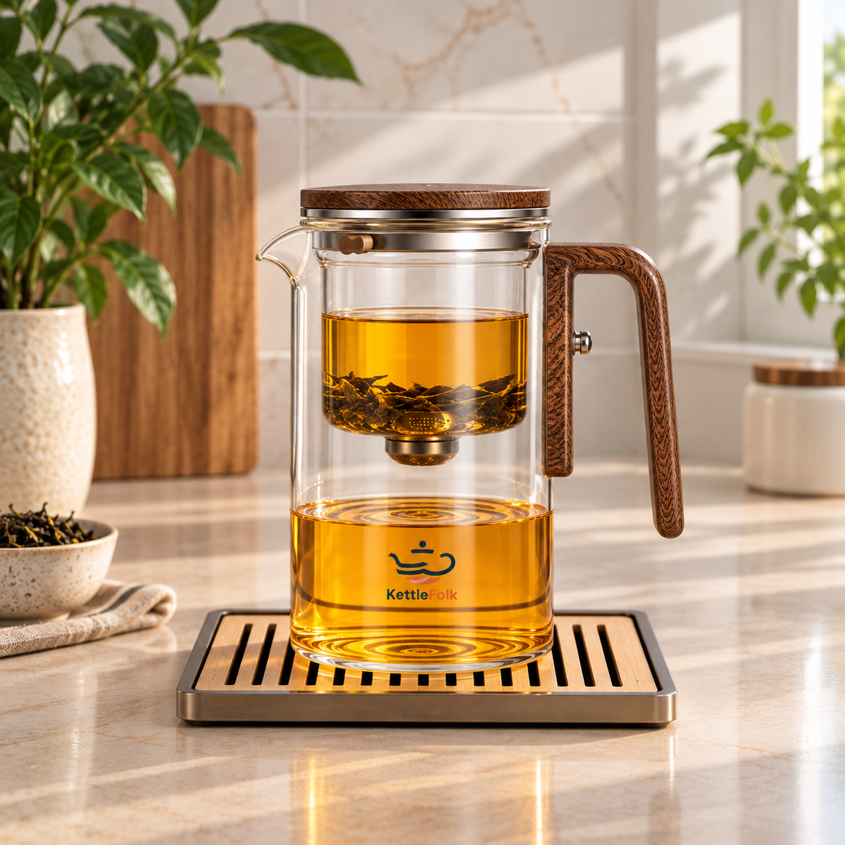 Kettlefolk™ Lumé Teapot