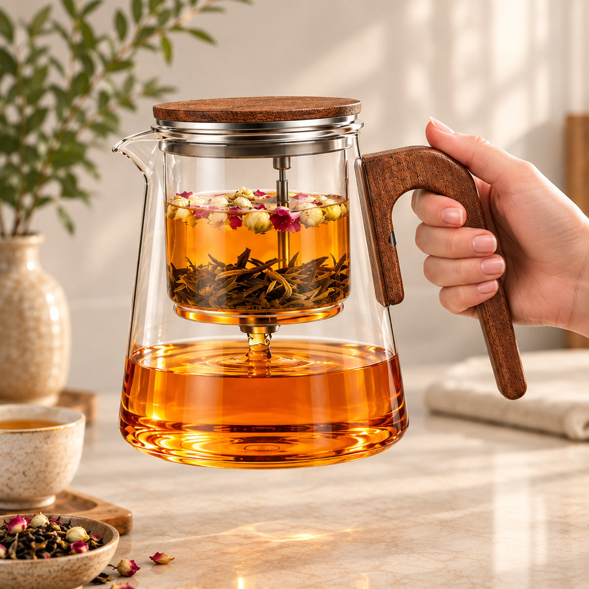 Kettlefolk™ Flow Teapot